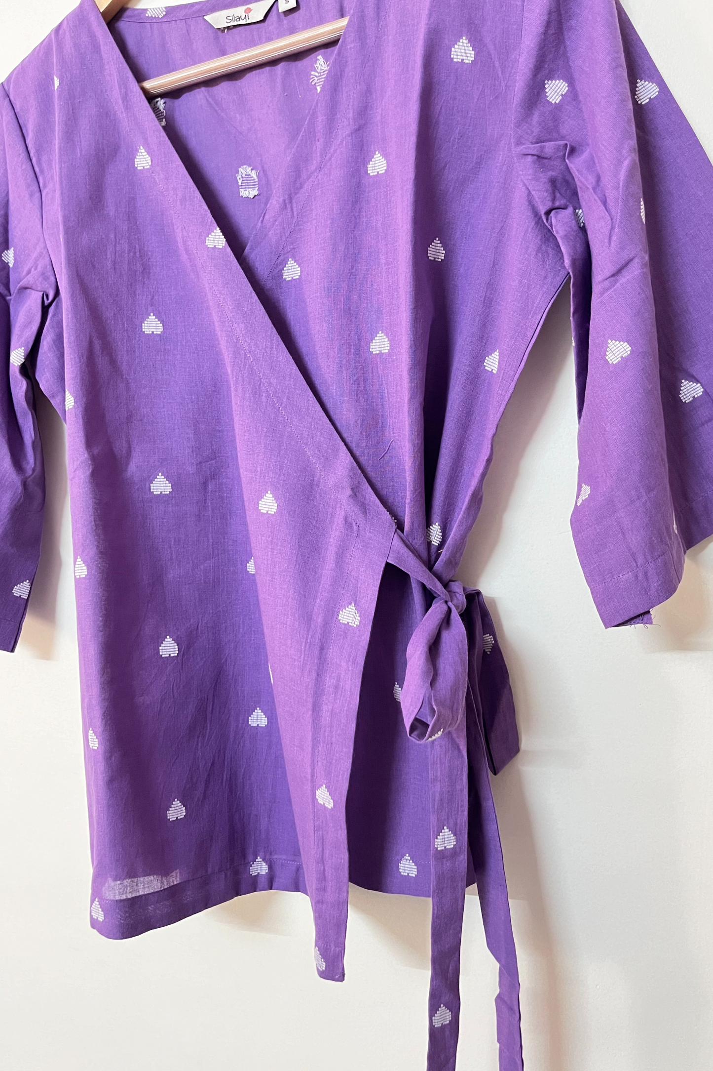 Purple wrap top-Limited edition-Softer feel