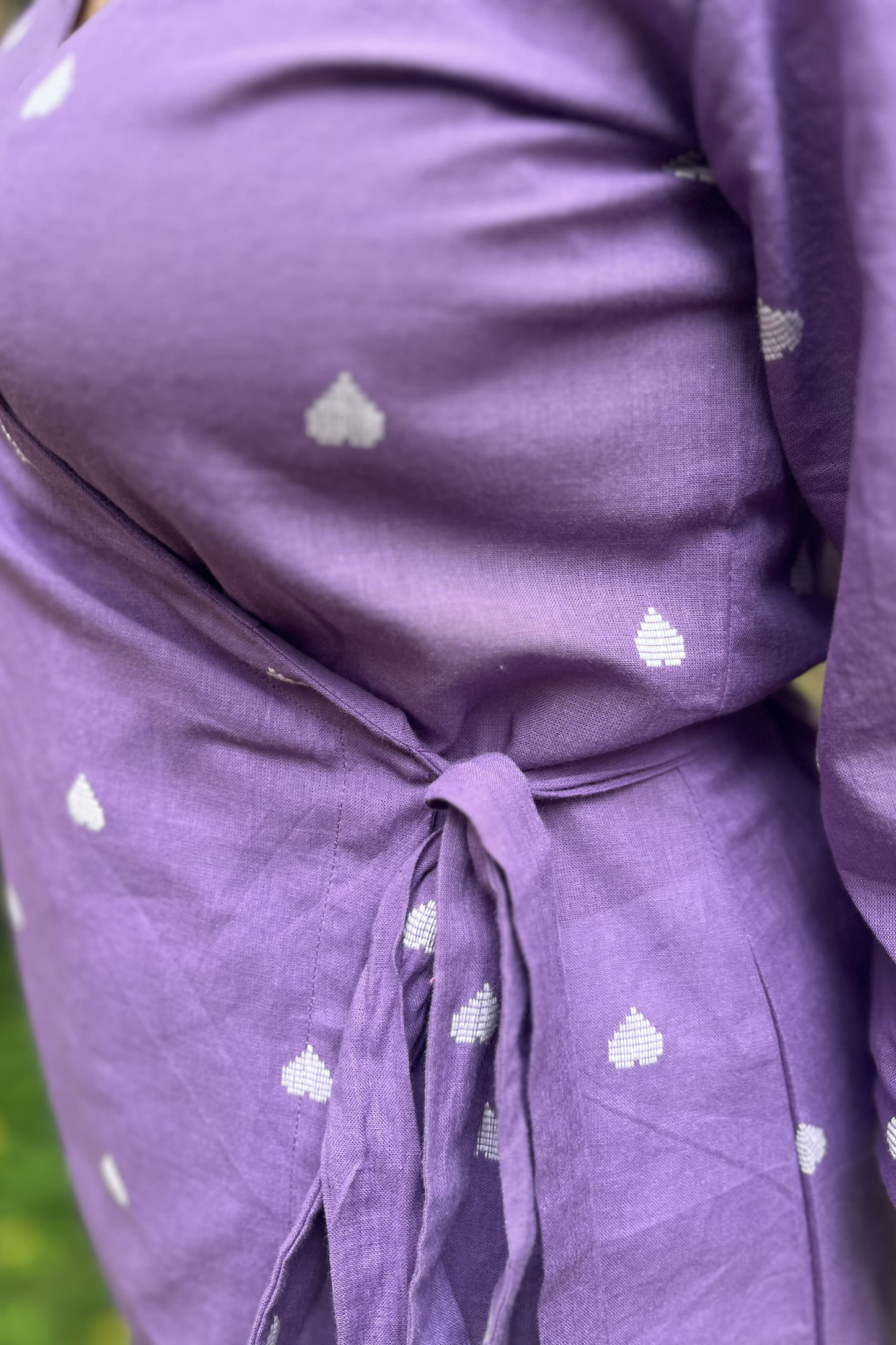 Purple wrap top-Limited edition-Softer feel