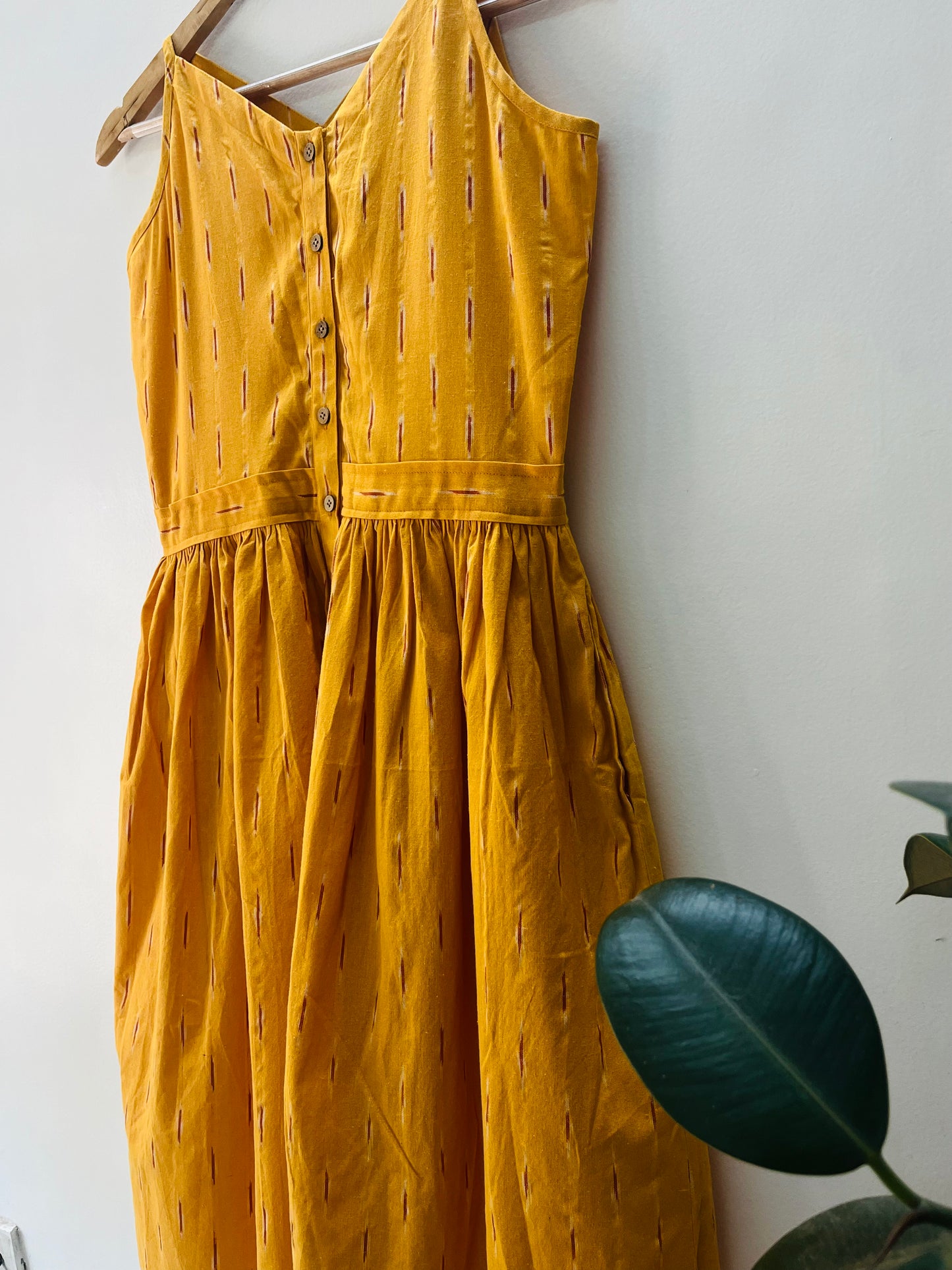 Sunshine Ikat dress