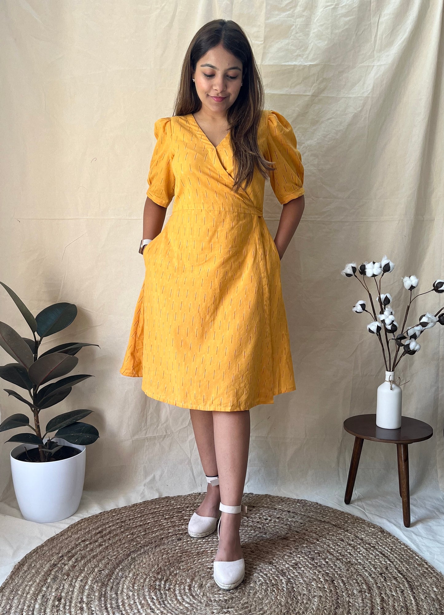 Alphonso wrap dress - SILAYI