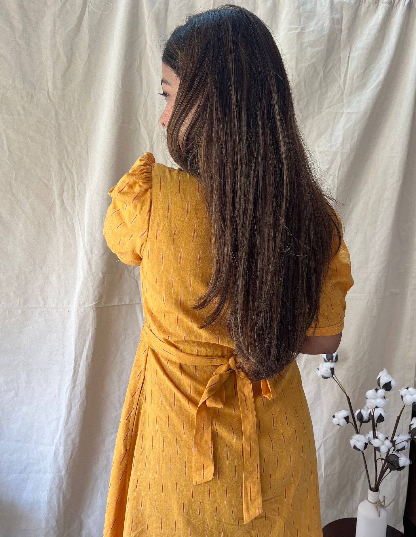 Alphonso wrap dress - SILAYI