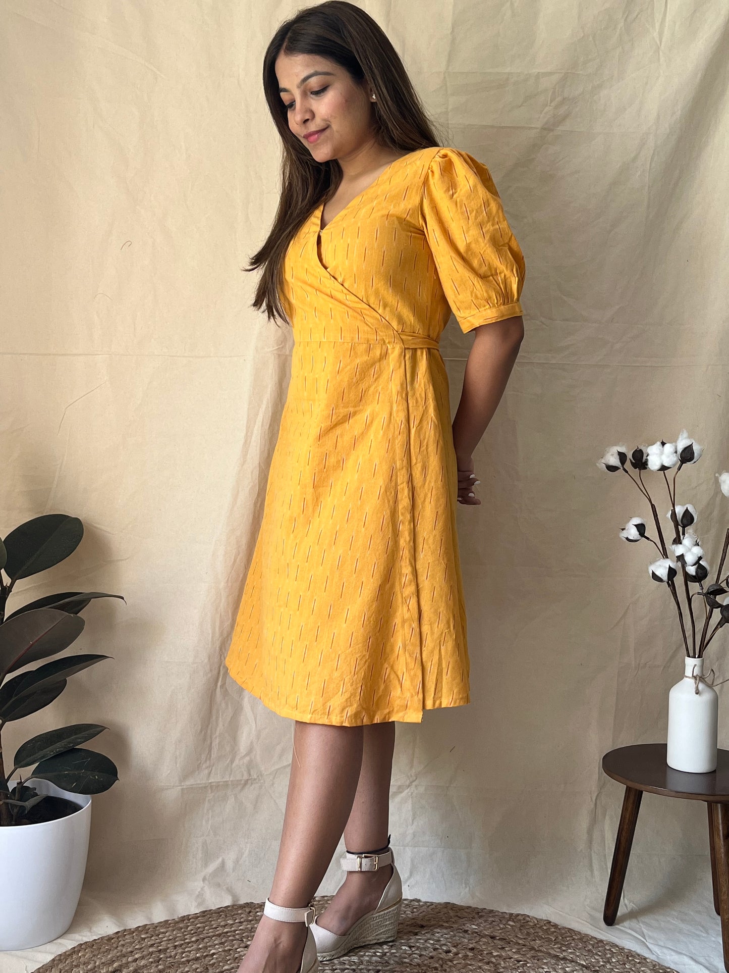 Alphonso wrap dress - SILAYI