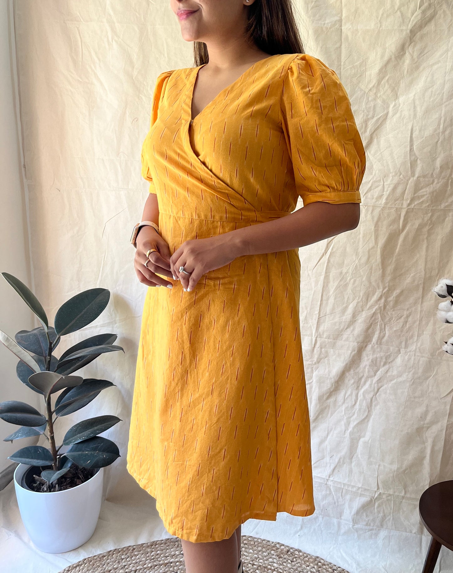 Alphonso wrap dress - SILAYI