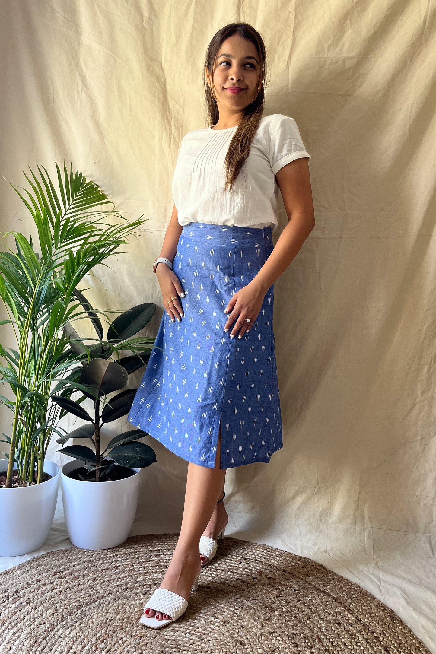 Nili Ikat skirt - SILAYI