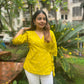 Yellow wrap top-Limited edition-Softer feel