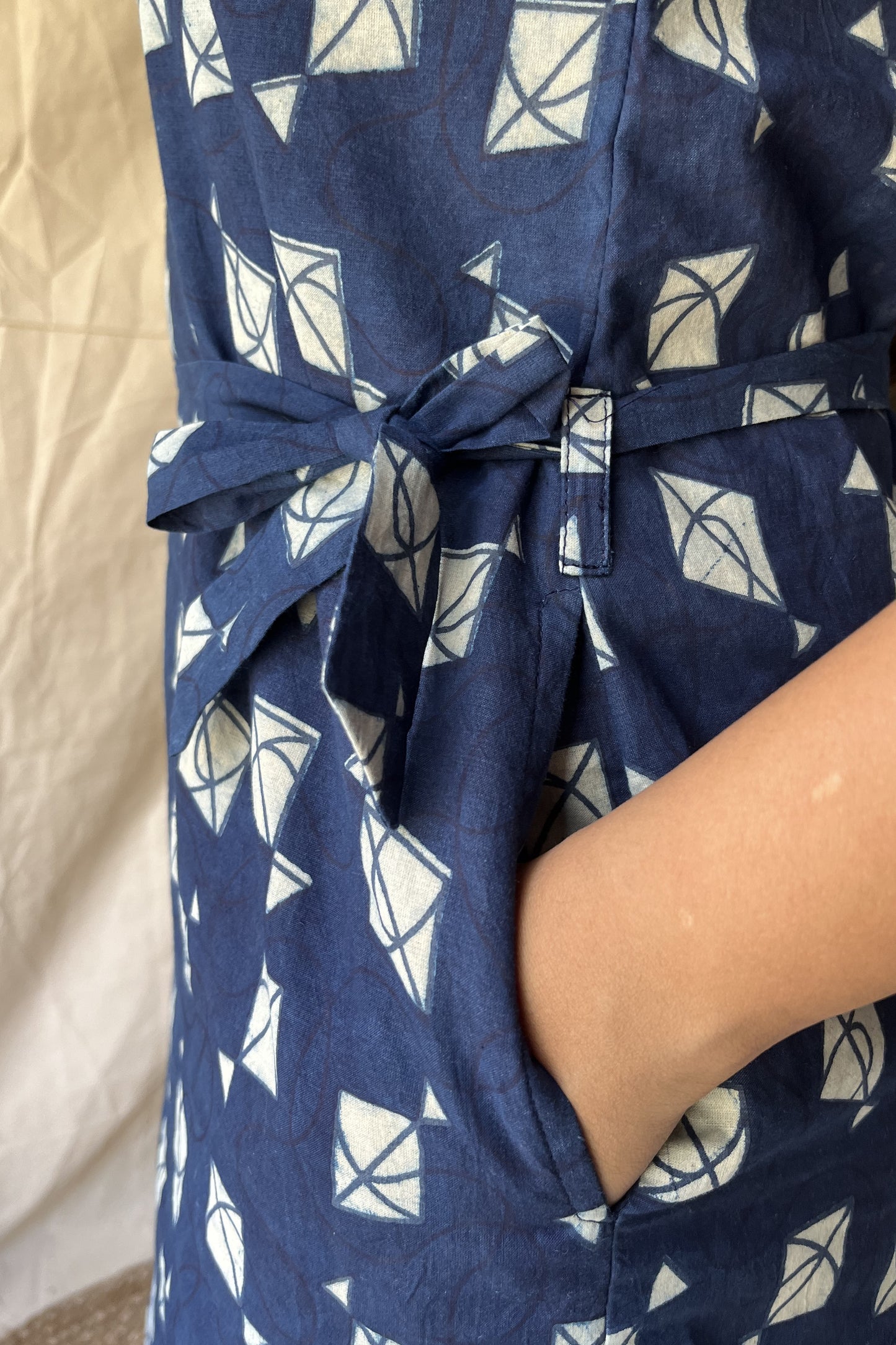 Kite Block Printed Dress