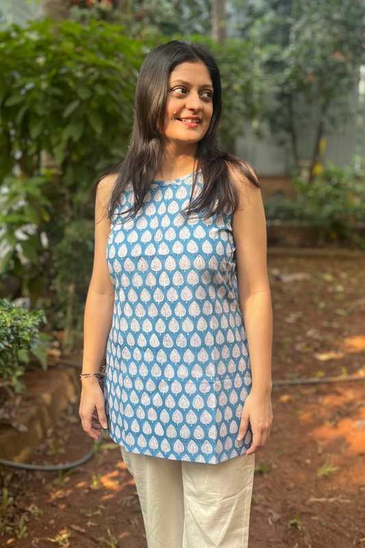 Aira block printed kurti