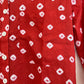 Mulmul Bandhani shirt-Red