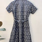 Grey Ikat shirt dress-S