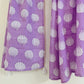 Lilac mulmul scarf