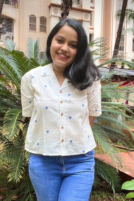 Dil handloom shirt- Blue