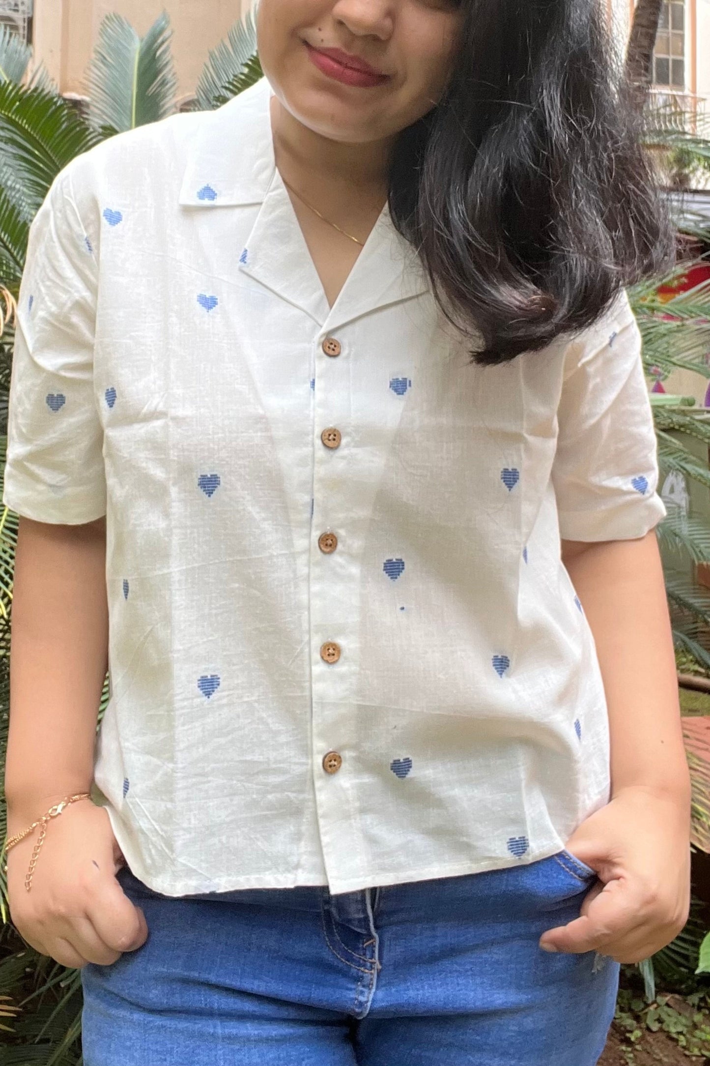 Dil handloom shirt- Blue