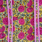Yellow block printed bag