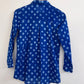 Mulmul Bandhani shirt-Blue