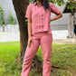 Linen coord set