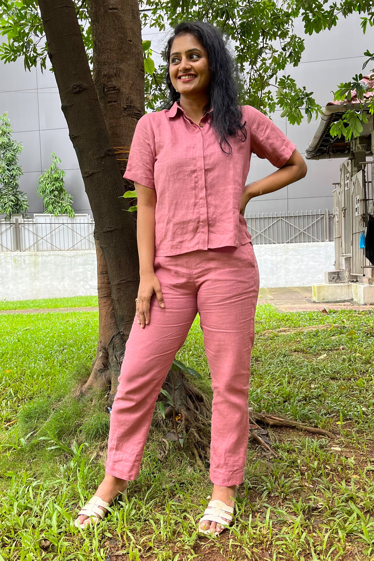 Linen coord set