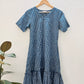 Blue handloom checks dress XS and M