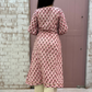 Ruhani A-line kurti-Pink