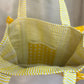 Yellow frill bag