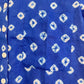 Mulmul Bandhani shirt-Blue