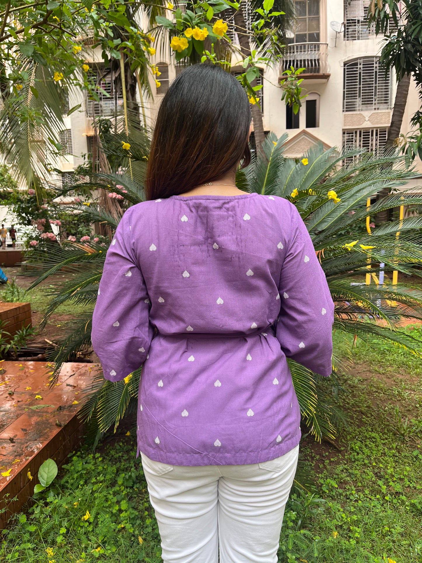 Purple wrap top-Limited edition-Softer feel