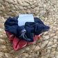 Assorted Scrunchies-Pack of 5 pairs