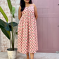 Komal block printed dress