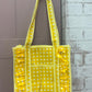 Yellow frill bag