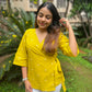 Yellow wrap top-Limited edition-Softer feel