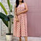 Komal block printed dress