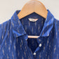 Blue ikat dress-XS