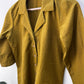 Mustard Handspun shirt-S & XL