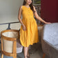 Yellow Ikat dress