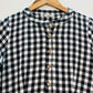 Black and white checks dress-XS