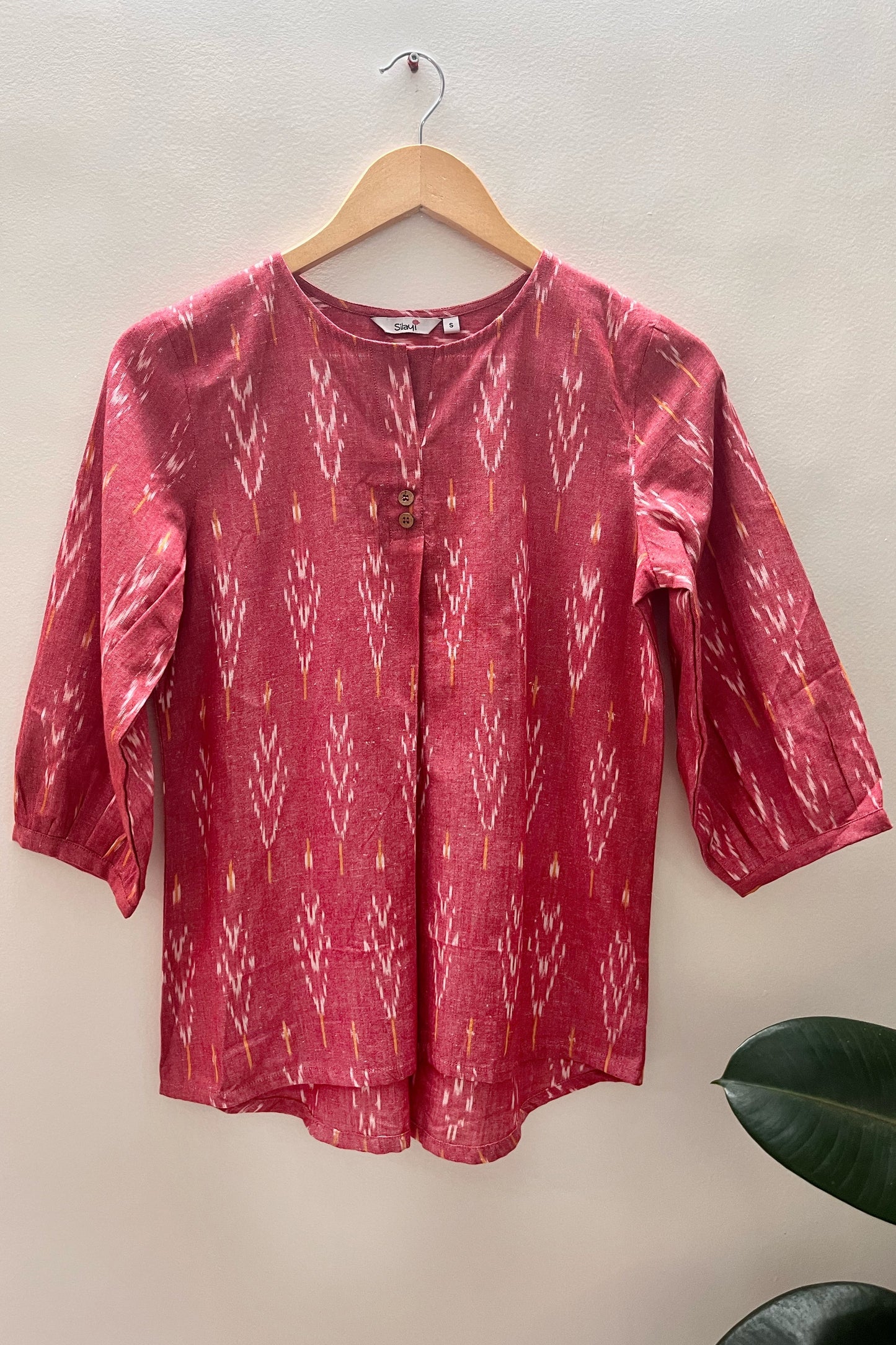 Dia Ikat top- Pink