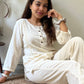 Oatmeal Handloom Kurta