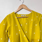 Yellow wrap top-Limited edition-Softer feel