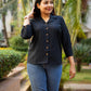 Malai Cotton Shirt- Black