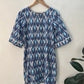 Barfi Ikat Shift Dress-S