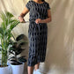 Black Ikat Jumpsuit - SILAYI