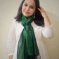 Ikat scarf- Forest green - www.silayi.in