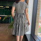 Black & White Checks Dress - SILAYI