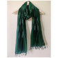 Ikat scarf- Forest green - www.silayi.in