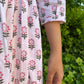 White Block Printed Dress - SILAYI