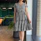 Black & White Checks Dress - SILAYI