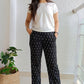 Black ikat pants - www.silayi.in
