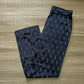 Black ikat pants - SILAYI