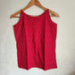 Red ikat camisole - SILAYI