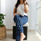 Navy Blue ikat pants - SILAYI