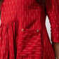 Handwoven ikat dress
